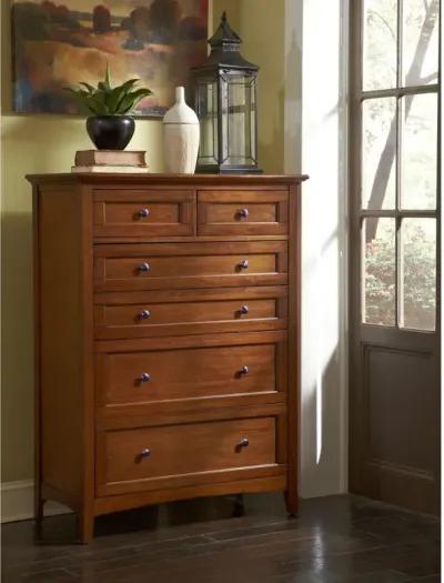 Cherry Westlake 6 Drawer Chest