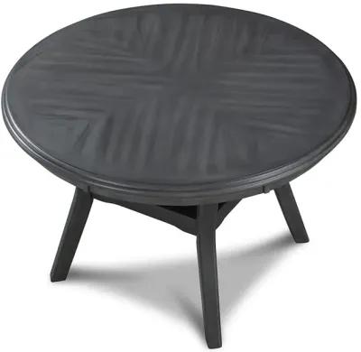 Gray Gia Round Dining Set (5pc)