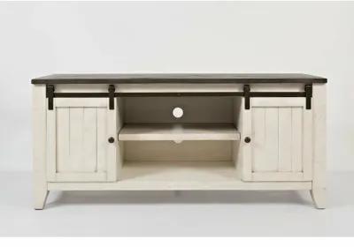 Vintage White Madison County Media Console