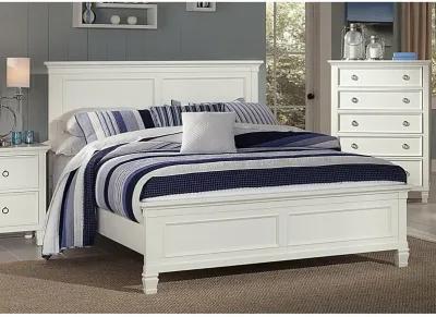 Queen / White Tamarack Bed