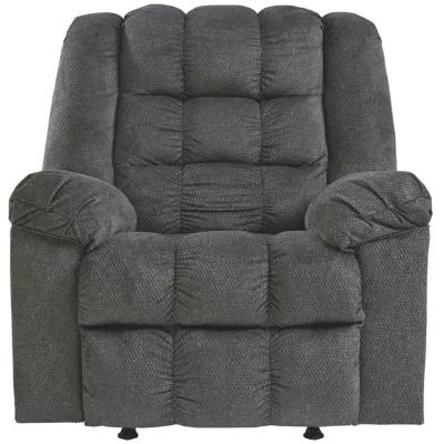 Charcoal Drakestone Heated Massage Rocker Recliner