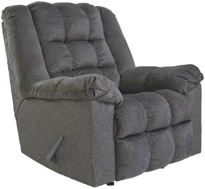 Charcoal Drakestone Heated Massage Rocker Recliner