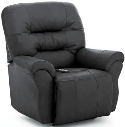 Steel Unity Leather Power Rocker Recliner