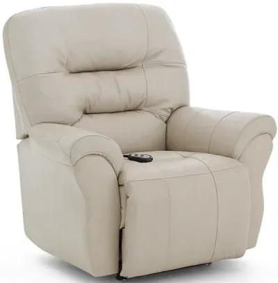 Unity Sand Unity Leather Power Rocker Recliner