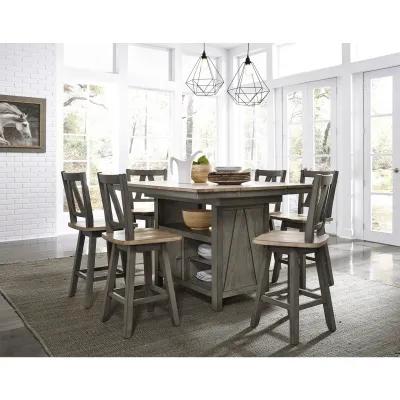 Lindsey Farm Swivel Counter Stool