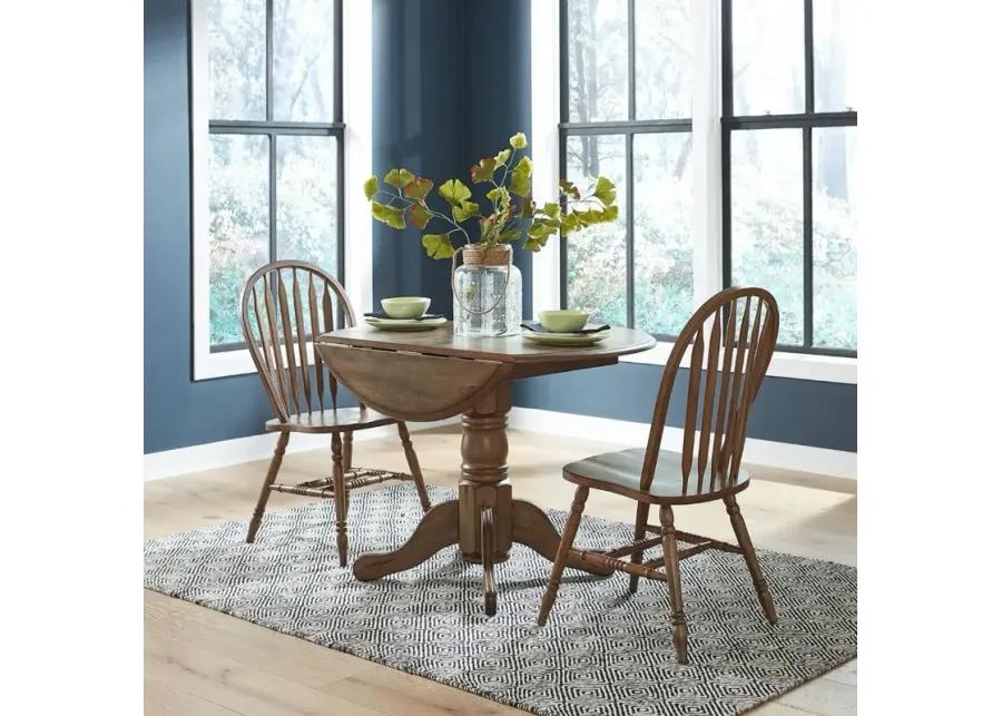 Carolina Crossing Windsor Side Chair - Honey