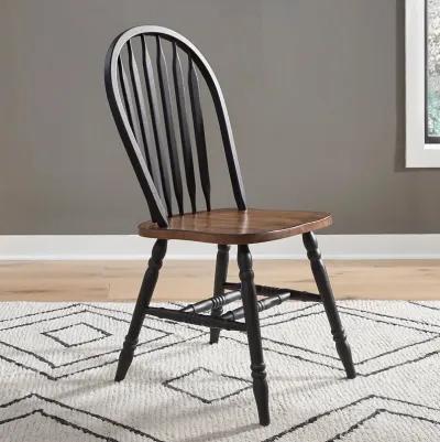 Carolina Crossing Windsor Side Chair - Black