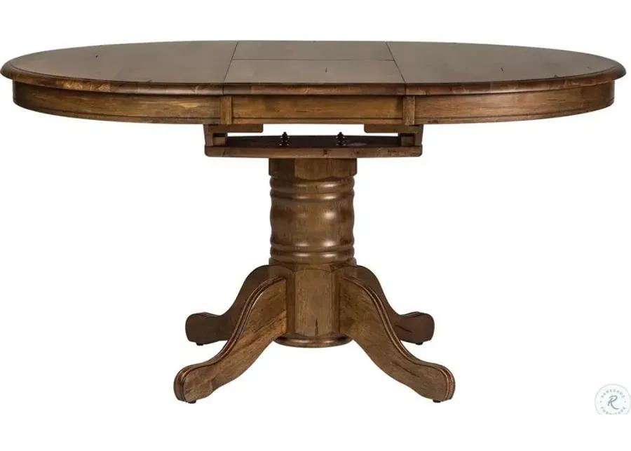 Table with Black Chairs Carolina Crossing Dining Set