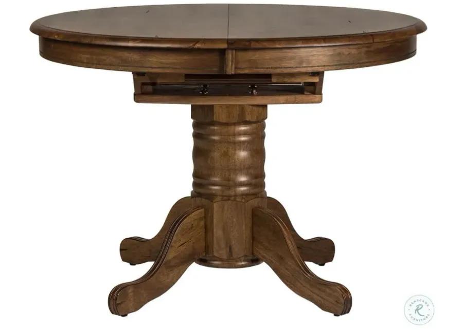 Table with Black Chairs Carolina Crossing Dining Set