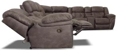 Manual Reclining Sectional Frontier Reclining Sectional