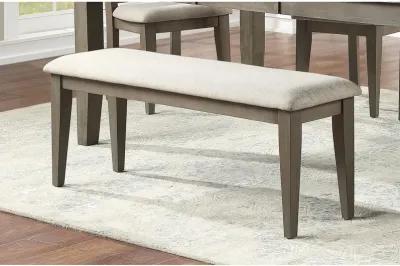 Grey Wright Dining Bench