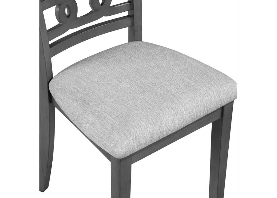 Gia Links Dining Set - Grey