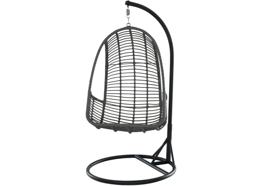 Hanging Basket Chair - Grey