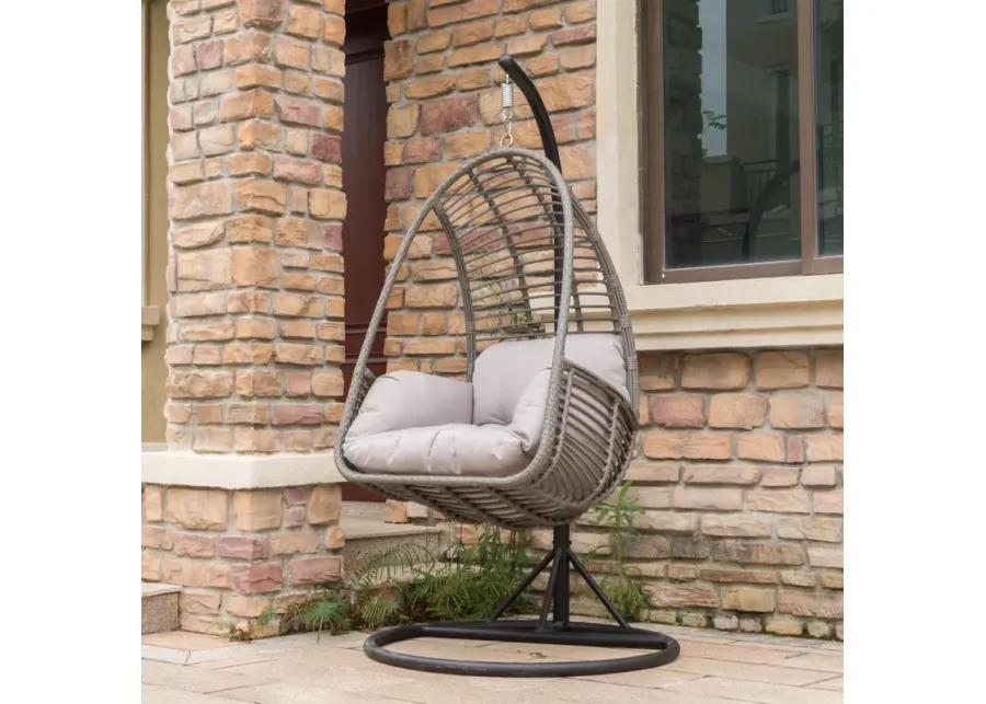 Hanging Basket Chair - Grey