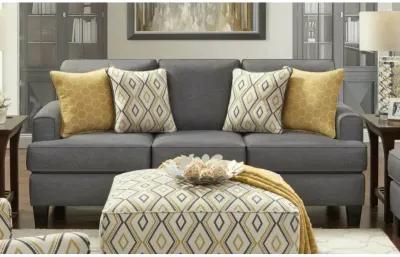 Maxwell Gray Dijon Sofa