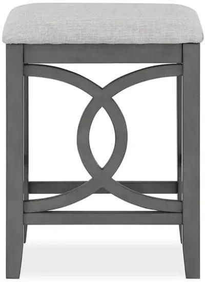 Bella Sofa Table with 2 Stools - Gray