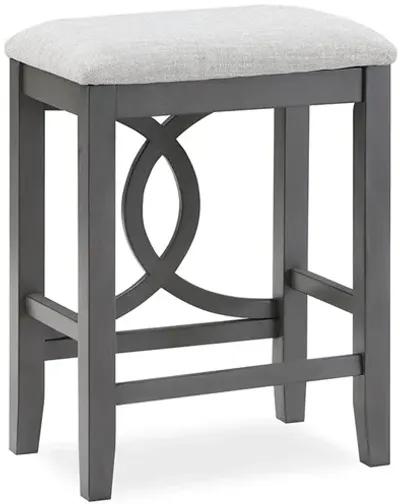 Bella Sofa Table with 2 Stools - Gray