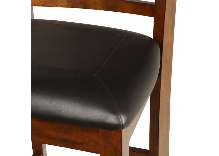 Gia Counter Height Chair - Brown