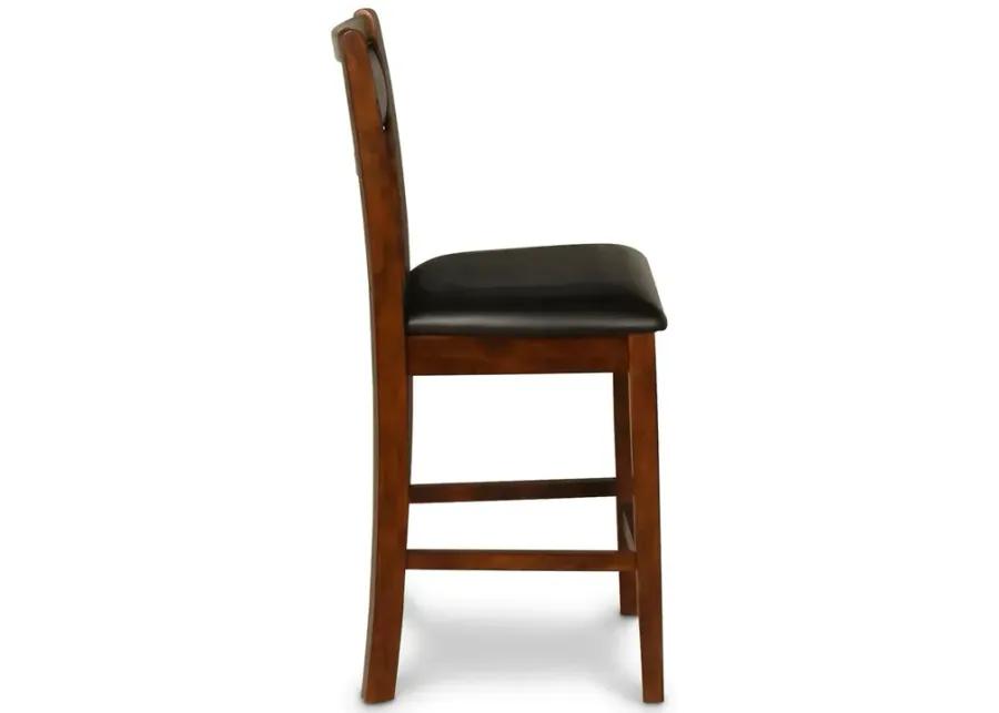 Gia Counter Height Chair - Brown