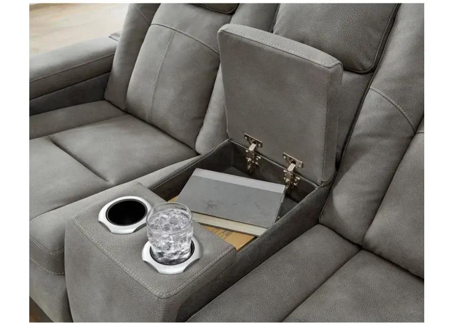 Next-Gen DuraPella Power Reclining Loveseat with Console