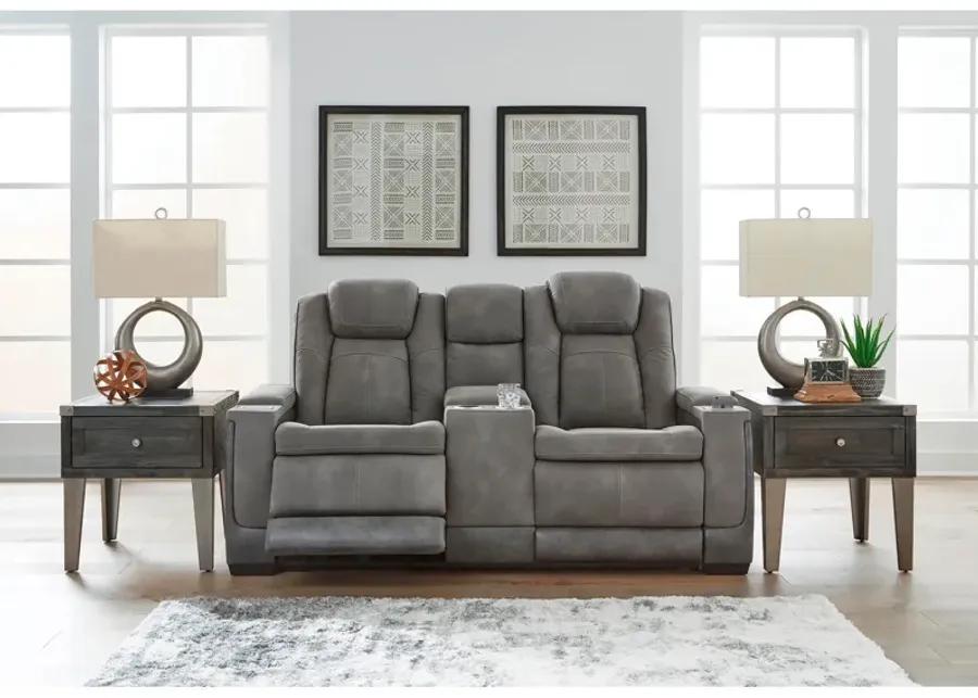 Next-Gen DuraPella Power Reclining Loveseat with Console