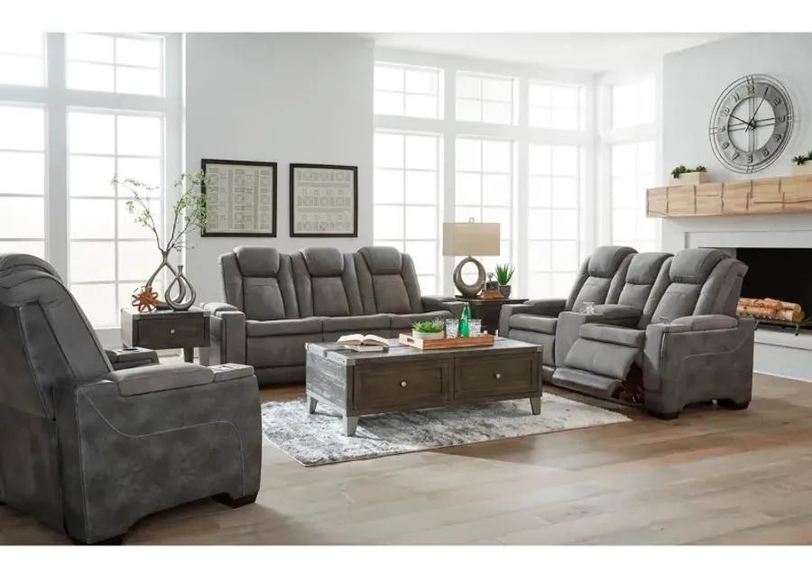 Next-Gen DuraPella Power Reclining Loveseat with Console