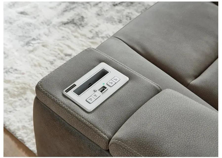 Next-Gen DuraPella Power Reclining Loveseat with Console