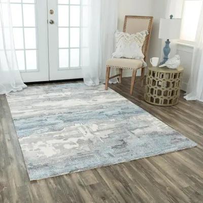 8 x 10 Expense Gray Ivory Rug