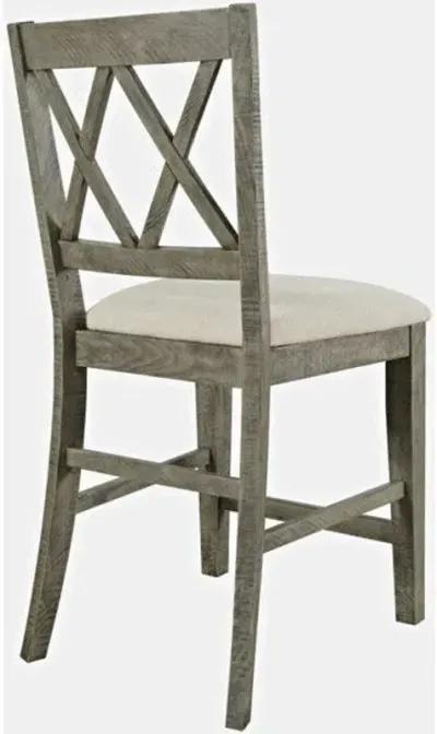 Telluride Driftwood Counter Stool