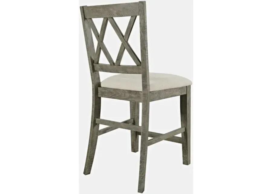 Telluride Driftwood Counter Stool