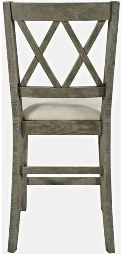 Telluride Driftwood Counter Stool