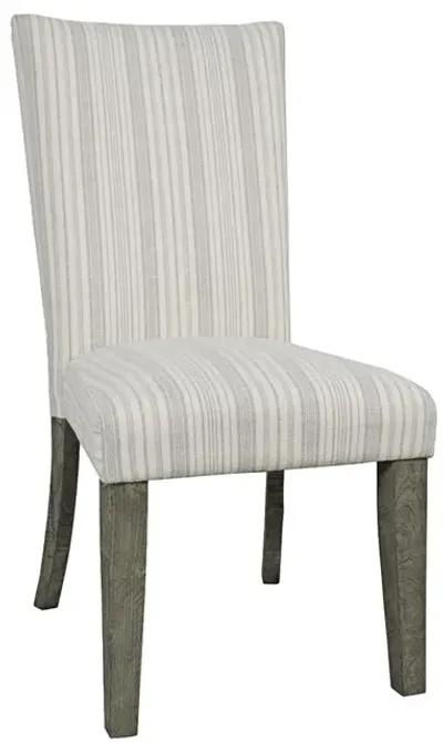 Telluride Driftwood Upholstered Dining Set (5pc)