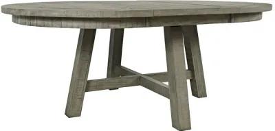 Telluride Driftwood Upholstered Dining Set (5pc)