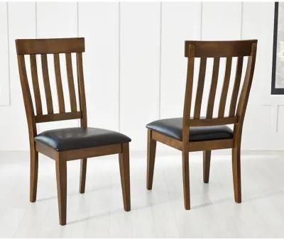 Counter Height / Whiskey (Brown) Mariposa Dining Set (5pc)