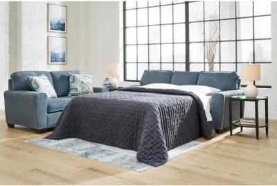 Blue / Sleeper Sofa (Queen) Cashton Sofa