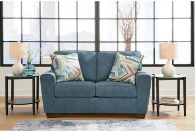 Blue Cashton Loveseat