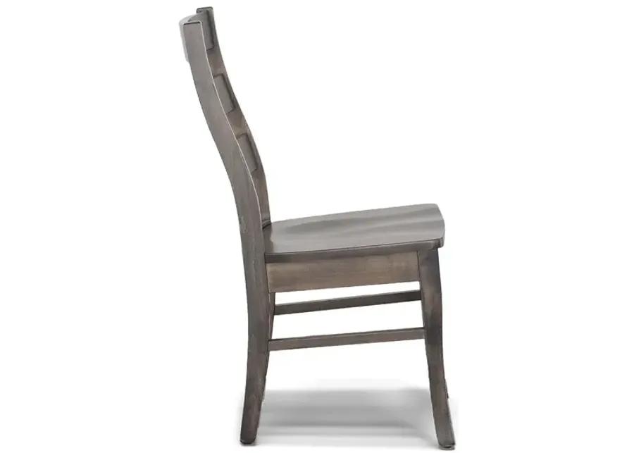 Arm Chair (Gray) Casual Comfort Dining Chair (Gray)