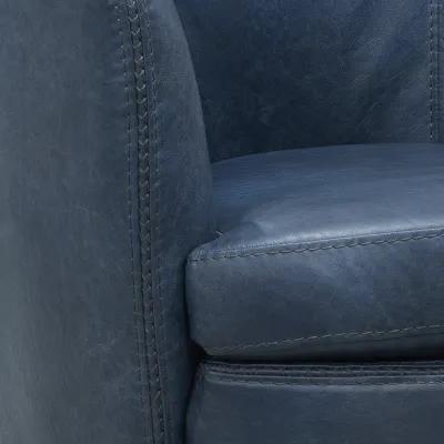 Saddle SoHo Leather Swivel Chair