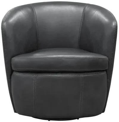 Saddle SoHo Leather Swivel Chair