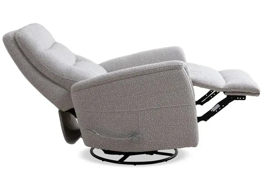 Flint (Charcoal Grey) Gemini Swivel Glider Recliner