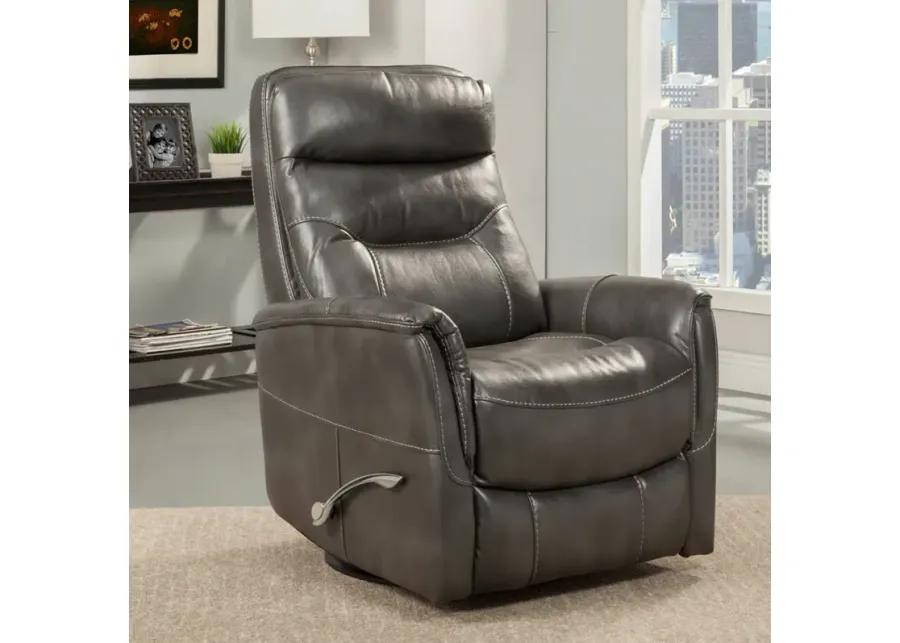 Flint (Charcoal Grey) Gemini Swivel Glider Recliner