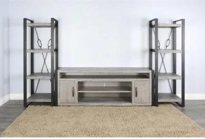 78" Media Console with Piers 78 Inch Media Console