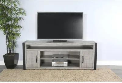 78" Media Console with Piers 78 Inch Media Console