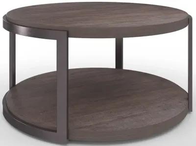 Modern View Round Cocktail Table