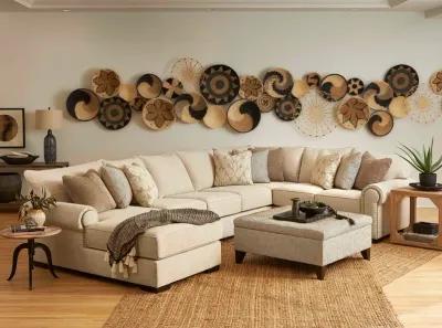 Left Chaise Sectional Ballister Sectional