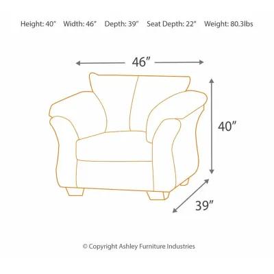 Cobblestone (Grey) Darcy Chair