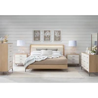 Queen Biscayne Upholstered Bed