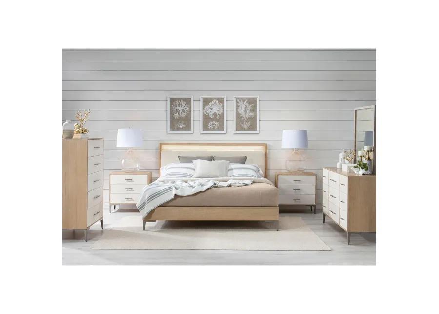 Queen Biscayne Upholstered Bed