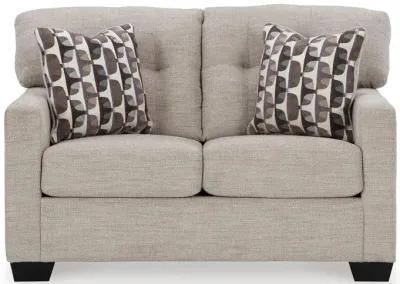 Pebble Mahoney Sofa and Loveseat