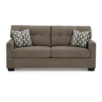 Pebble Mahoney Sofa and Loveseat